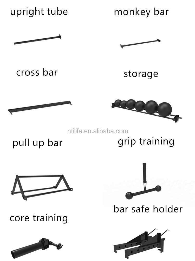 PILOT SPORTS Gym Fitness Equipment Steel Monkey Bars for Adults