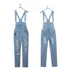 jeans with shoulder straps called