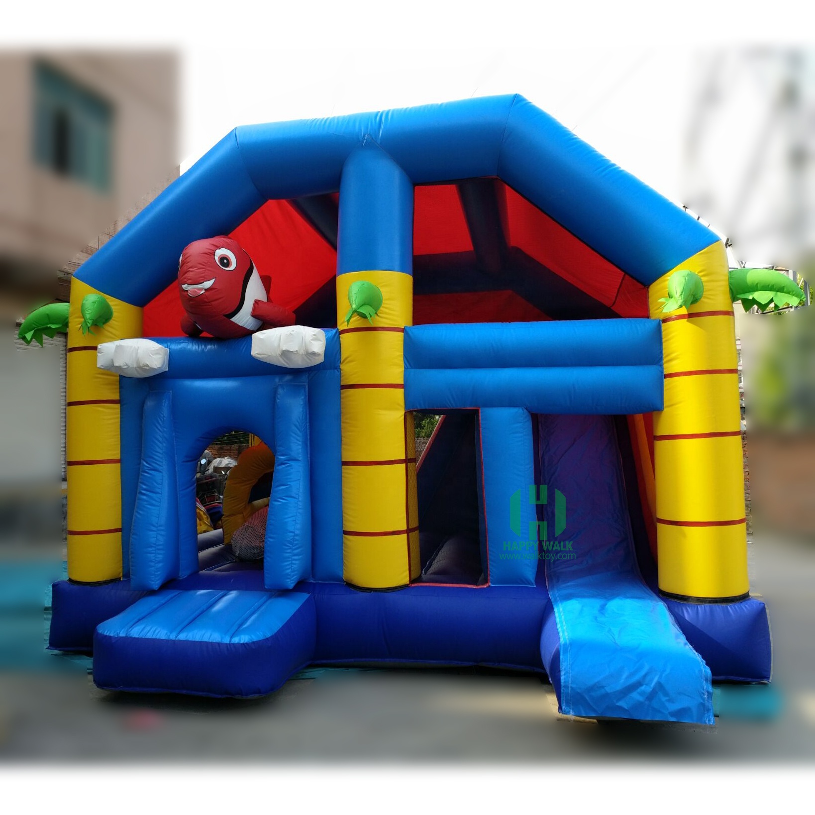 happy hop princess bouncy castle