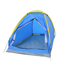 3-4 Person Outdoor Single Gift Tent Blue Camping Tent