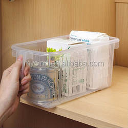 kitchen cabinet storage caddy with handle
