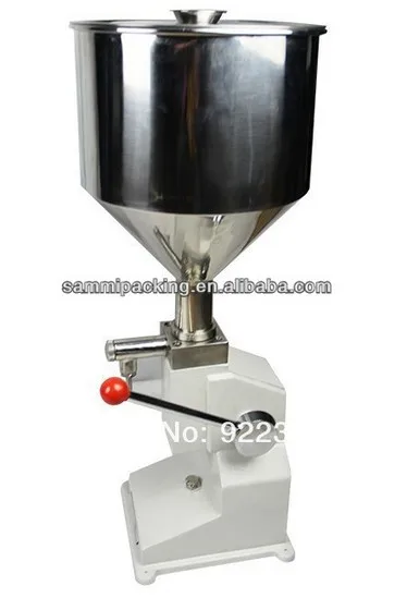 A03 manual liquid filling machine adjustable shampoo wine water filler bottle