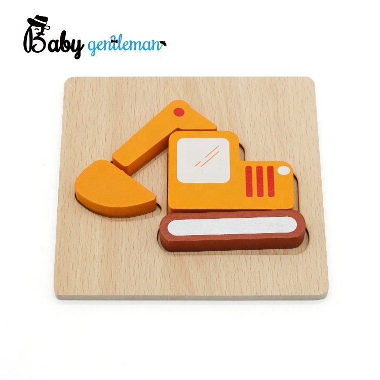 Деревянный 3D-пазл для грузовика на заказ оптом Z14049D