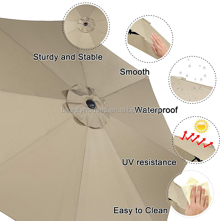 9ft umbrella tilt mechanism for patio umbrella