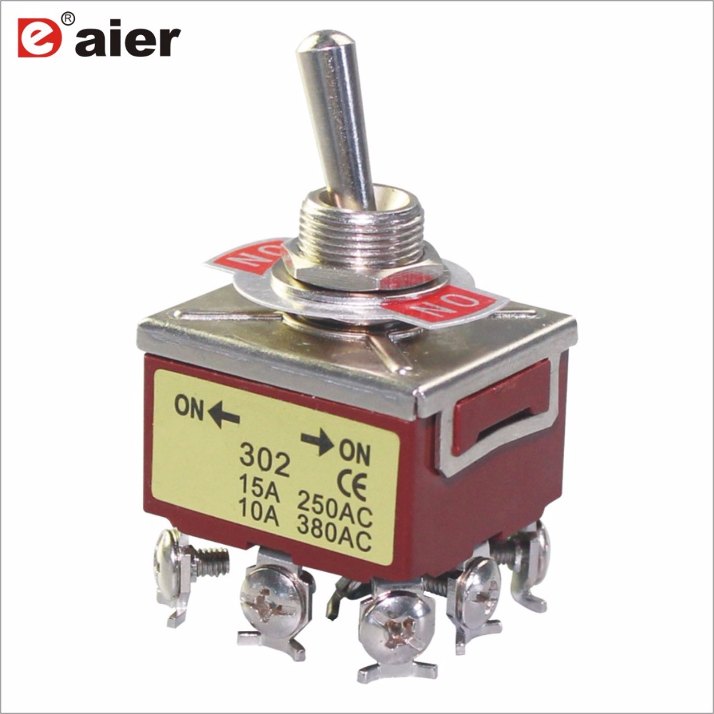 Boat Marine 3 Position On Off On Toggle Switch 15A 12VDC 10A 24VDC