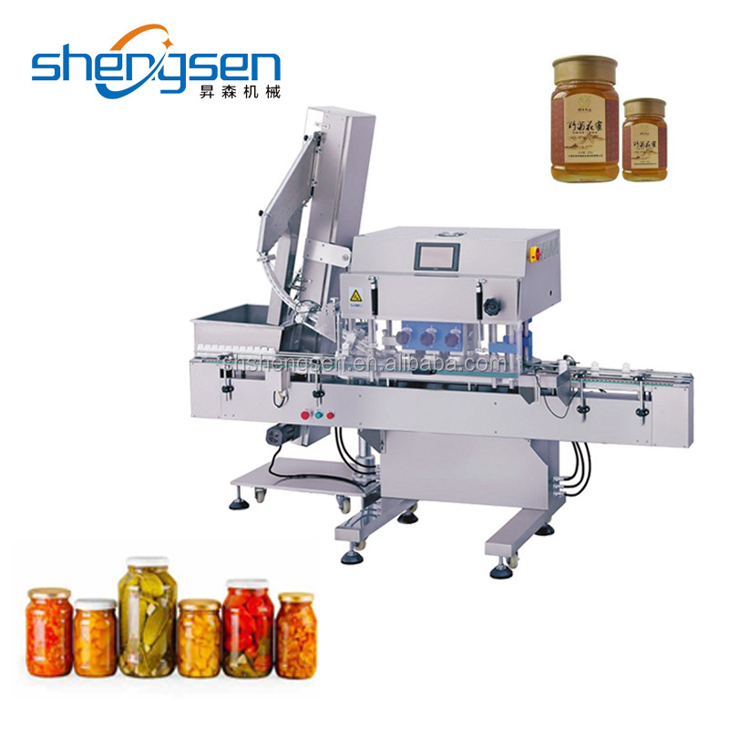 Автоматическая машина для скручивания стеклянных бутылок