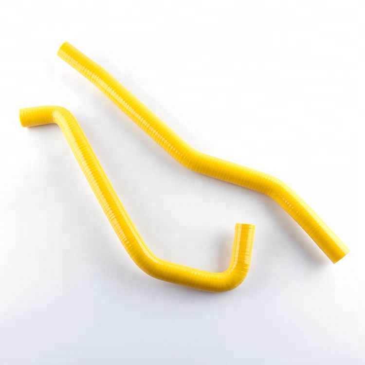 For 2006-2017 Yamaha Raptor 700 YFM700 YFM700R Silicone Radiator Hose Kit Yellow