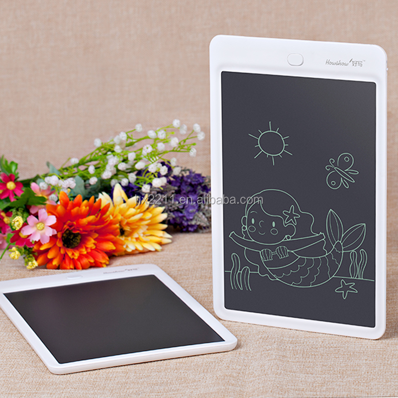 Writing board howshow drawing lcd writing pad children study electronic lcd writing tablet