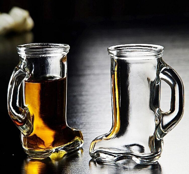Glass Beer Boot 1 Liter Glass Beer Mugs/glasses Oktober Fest Style