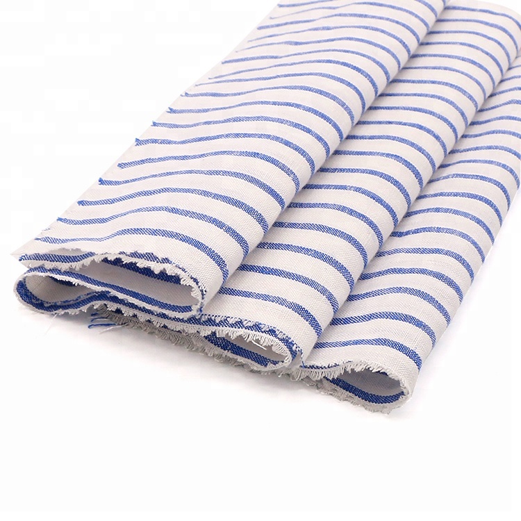 Оптовая продажа 100% льняная ткань для одежды