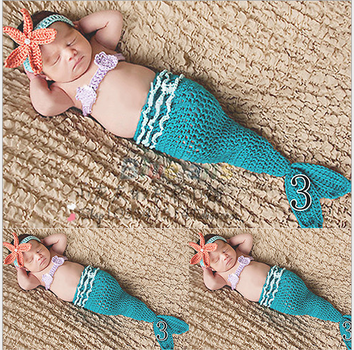 Оптовая торговля пледов для детей с милой русалкой; Реквизит для фотографий