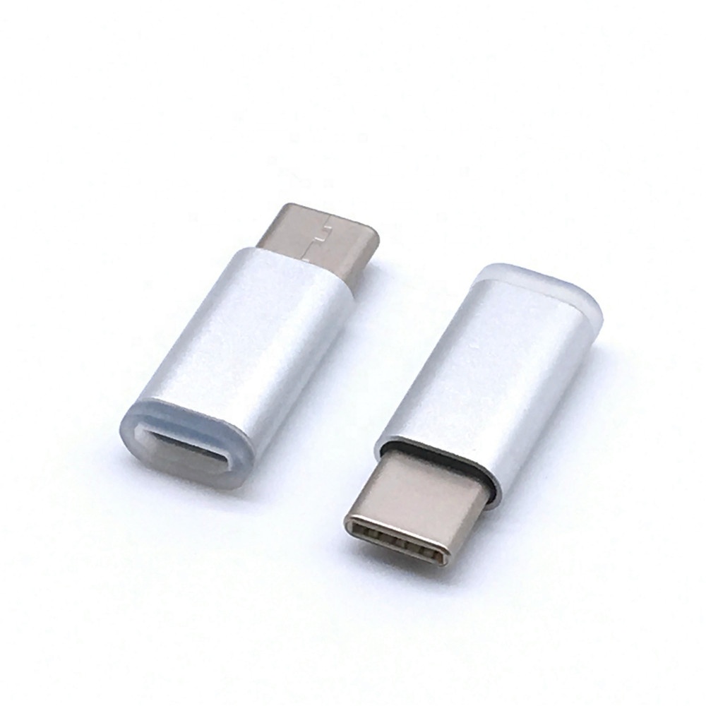 转换器插头 usb-c c 转 micro usb 适配器