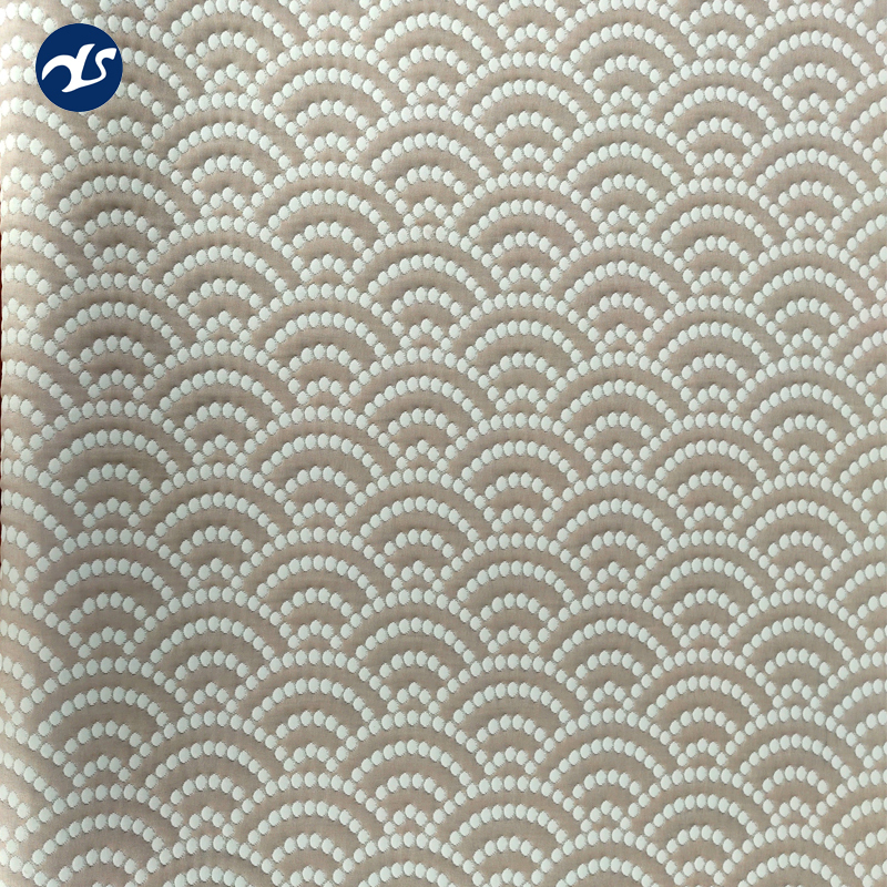 Дешевая полиэфирная текстильная ткань Dobby Jacquard для дома