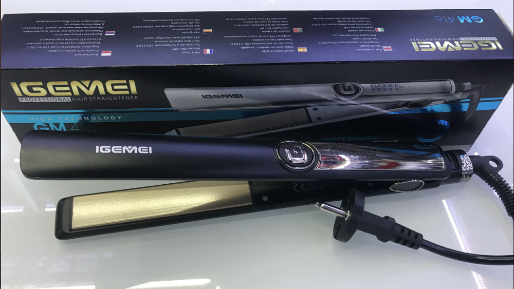 ProGemei-Plancha profesional para el pelo para mujeres, fabricante