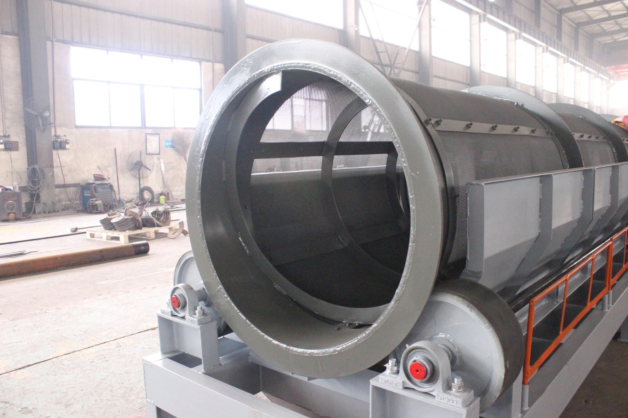 金滚子振动砂洗筛金滚筛洗洗黄滚筛振动分离800 ~ 2000毫米定制