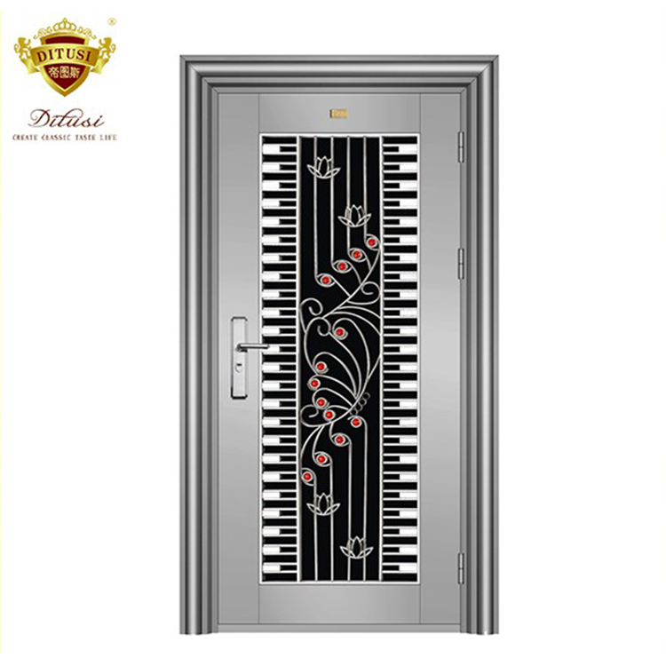 30 pollici altalena esterno porta di ingresso con materiale in acciaio inox JH452