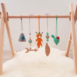 wooden baby jungle gym