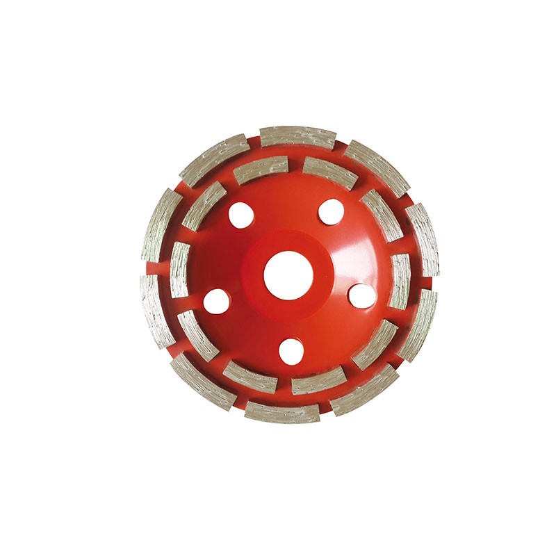 Китайские шлифовальные инструменты, алмазные двухрядные кружки для мрамора, гранита, алмазные шлифовальные круги