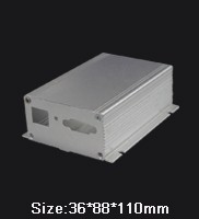 product-182-200 Custom Anodized Lithium Battery Aluminum Extrusion Enclosure For PCB Power Supply