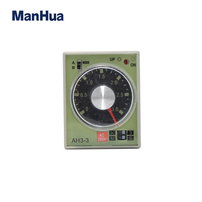 220VAC 10min Delay Timer - 8 Pin Terminals - Manhua AH3-3