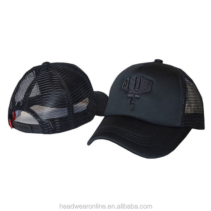 Custom design mesh washed baseball caps custom embroidery logo caps