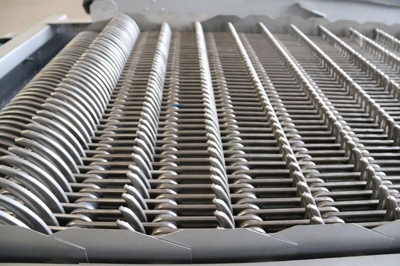 স্লাজ ট্রিটমেন্ট মেকানিক্যাল বার স্ক্রীন বর্জ্য জল 0.37kw-1.5kw 5