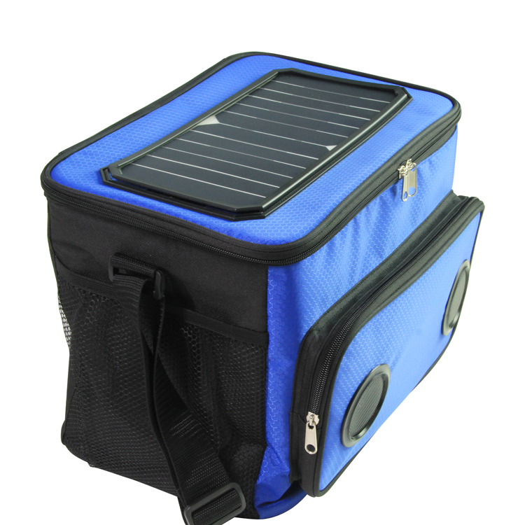 Sac isotherme &eacute;tanche pour haut-parleur ext&eacute;rieur isol&eacute; avec panneau solaire