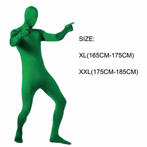 Invisibility Cloak stealth costumes green background Man Clothing Invisible body suit