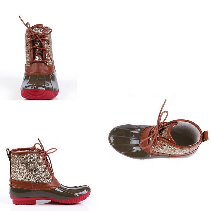 Лидер продаж; детская обувь с монограммами и блестками; резиновые блестящие ботинки для девочек на утином пуху