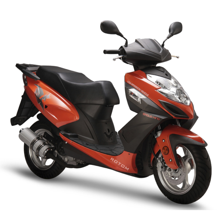 风冷单缸发动机49cc 4冲程迷你燃气踏板车赛车摩托车