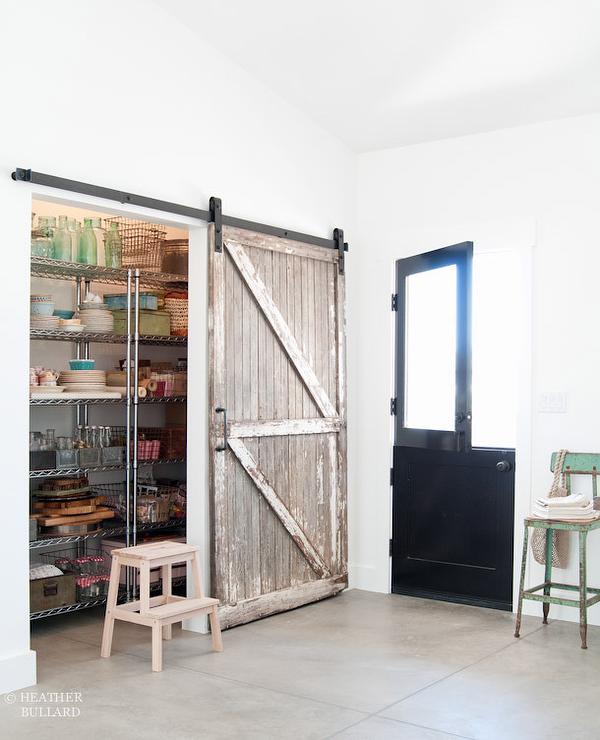 Terbaru Desain Ganda Z soild kayu sliding barn door dengan hardware