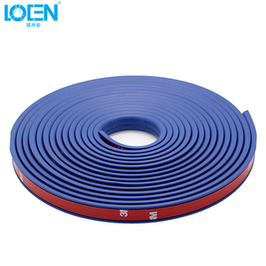 Factory price 5M*1.3CM colored car window and door rubber sealing strip