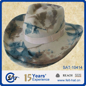 camo felt hat