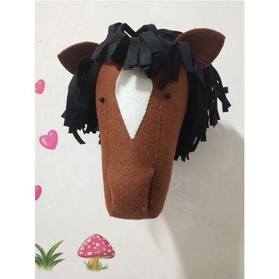 Популярные товары 2018, пользовательский стерео моделирующий орнамент, детская комната, голова животного, настенное украшение