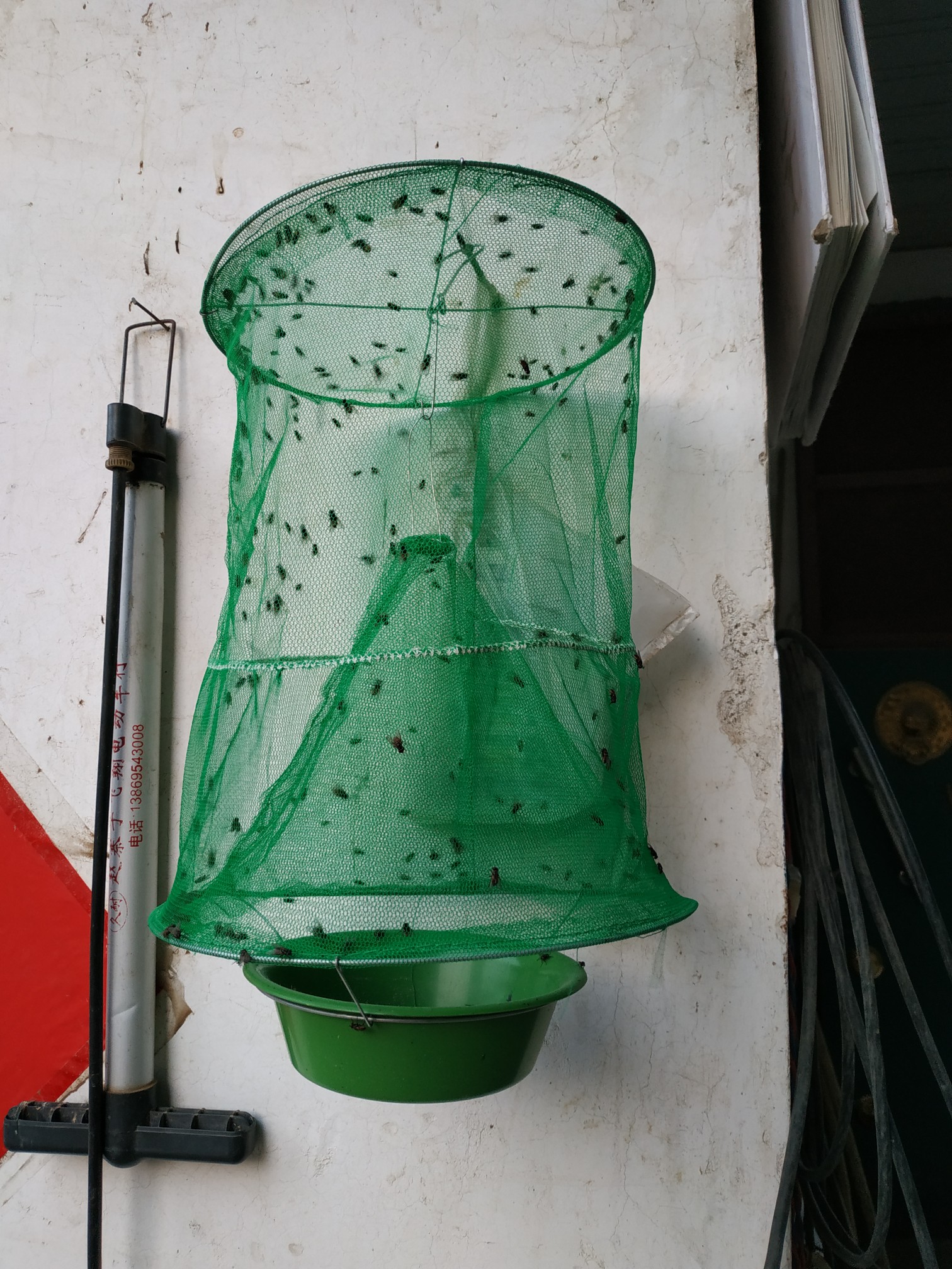 捕蝇器捕蚊器捕蚊器终极红色果蝇捕蝇器顶级捕蝇器苍蝇黄蜂昆虫杀手