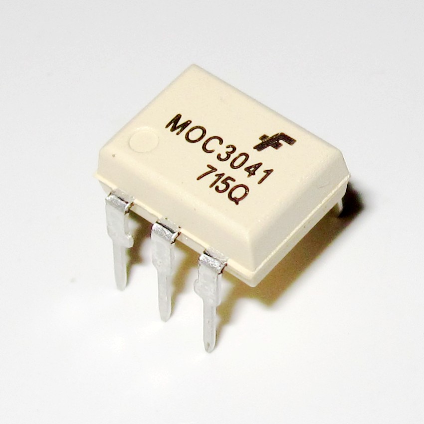 10PCS MOC3041 DIP-6 FSC OPTOCOUPLERS NEW GOOD QUALITY