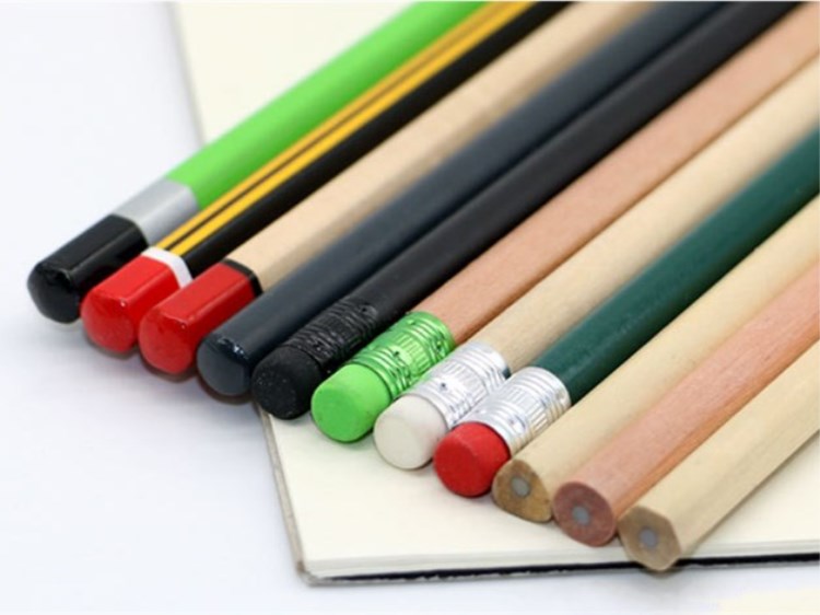 Customized Logo Printing Round Hexagon HB Pencils