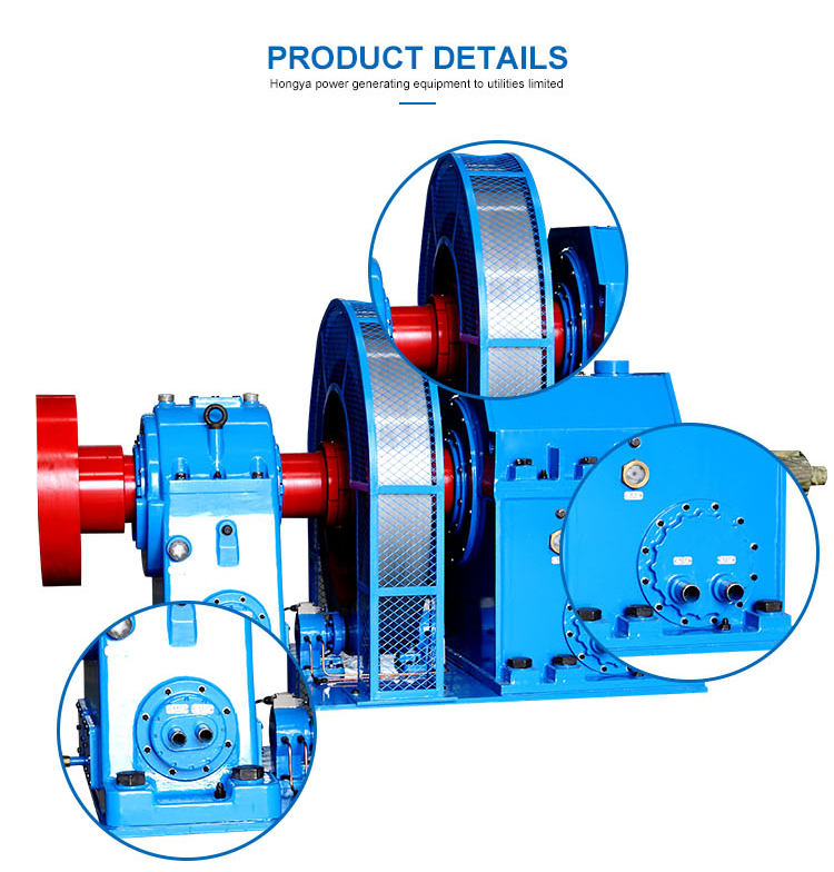 High efficiency water hydropower turbine generator 2 mw