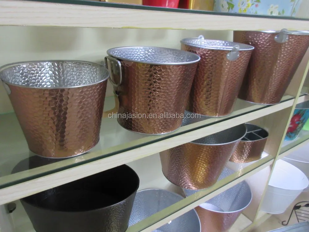 Rose Gold Metal Type Tinplate  Biscuits Coffee Set Canister Tea Coffee Storage Tin