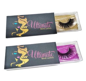 Factory sale 3d mink eyelashes more thicker D series custom private label 25mm mink lahes