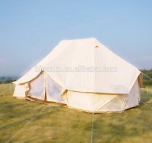 5m,6m,7m,8m double layer mesh wall bell tent