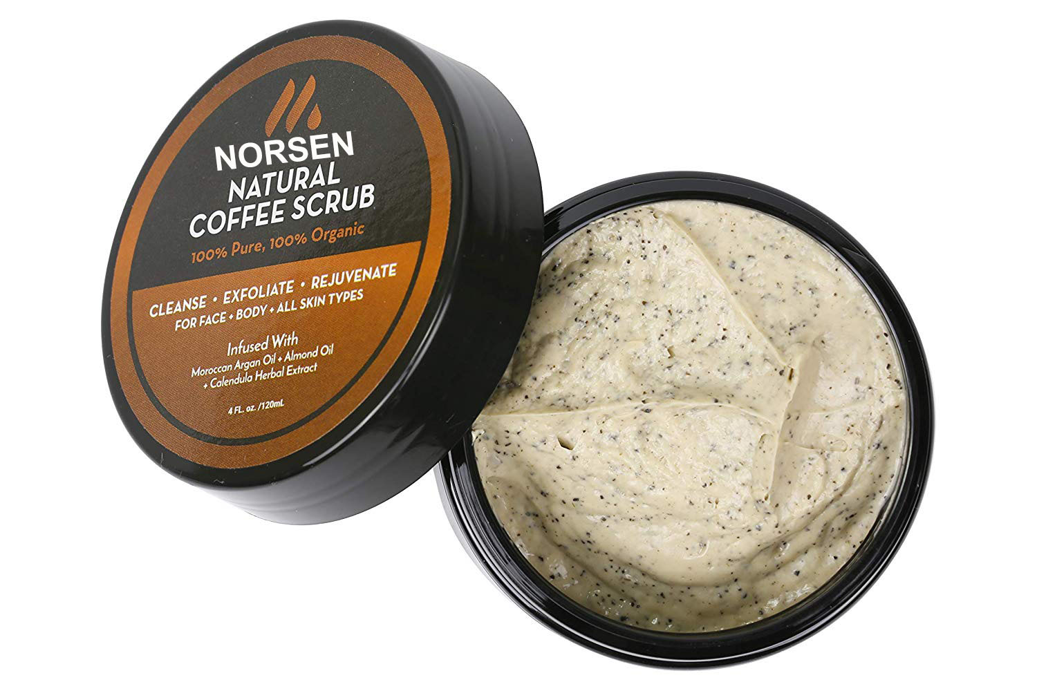 Private Label Organic Coffee Body Scrubs Cream Uniforms Sets for Women