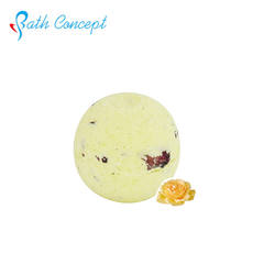 Private label natrual fizzies bath bombs with Peach flavor