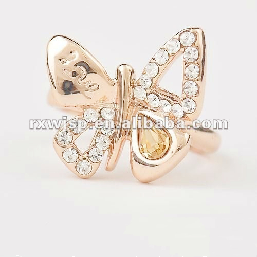ed01480b-2 New Bee Insect Stud Earrings Antique Gold Fashion Jewelry For Girls