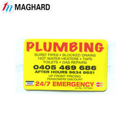 wholesale promotional magnetic business card fridge magnet