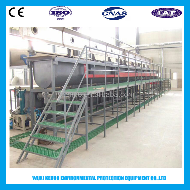Automatic hard chrome electro plating line for piston rod and screw