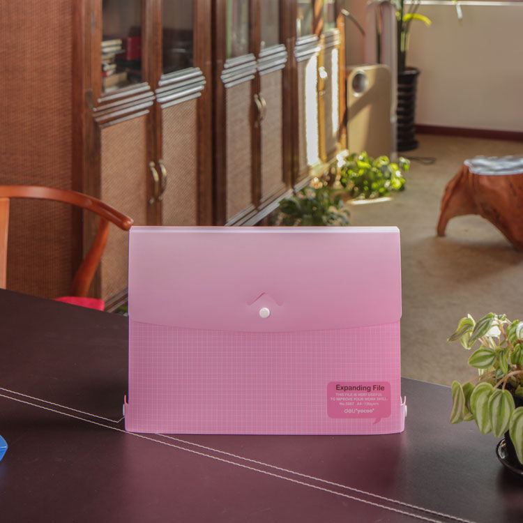 Полипропиленовый держатель для документов размер письма 12 карманов PP расширяемые папки для файлов