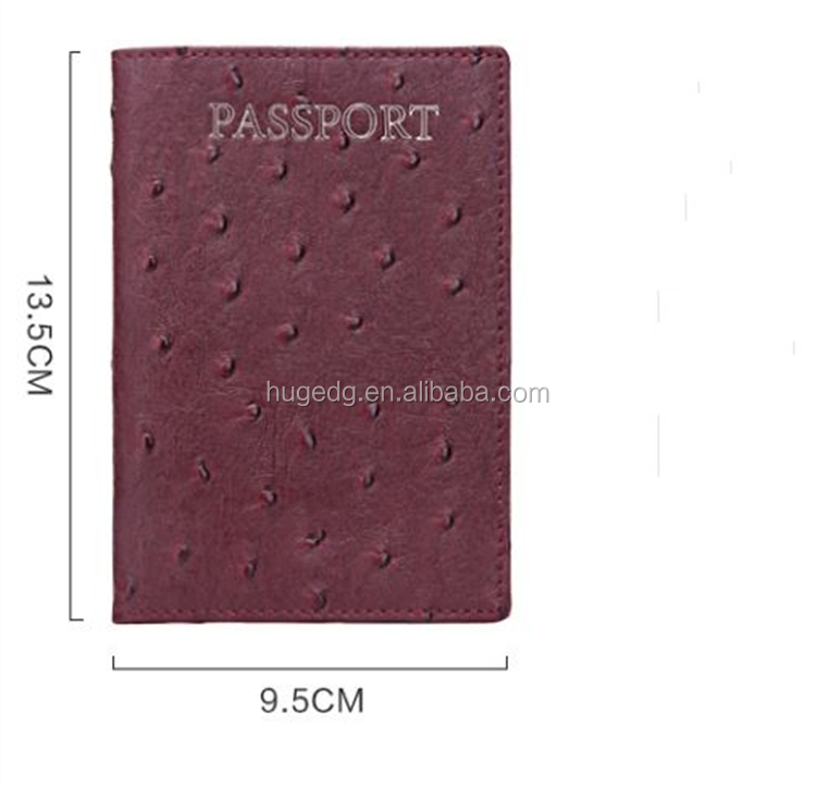 Passport Holder Securely Holds Business Cards/ Credit Cards/Boarding Passes & Notes
