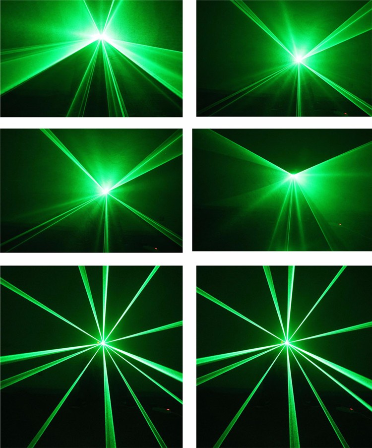 带遥控的绿色音乐会舞台灯光