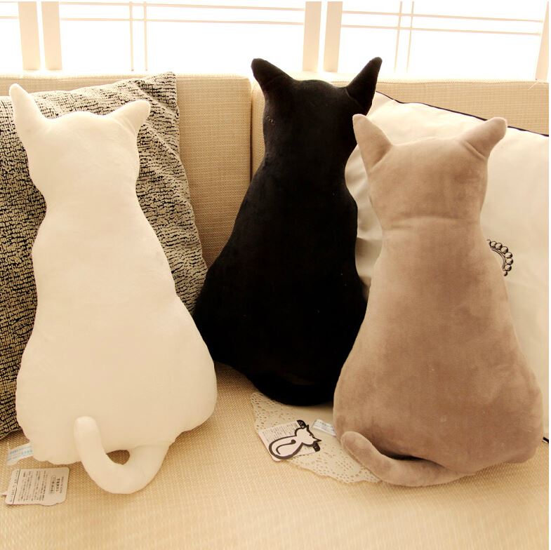 cat plush cushion